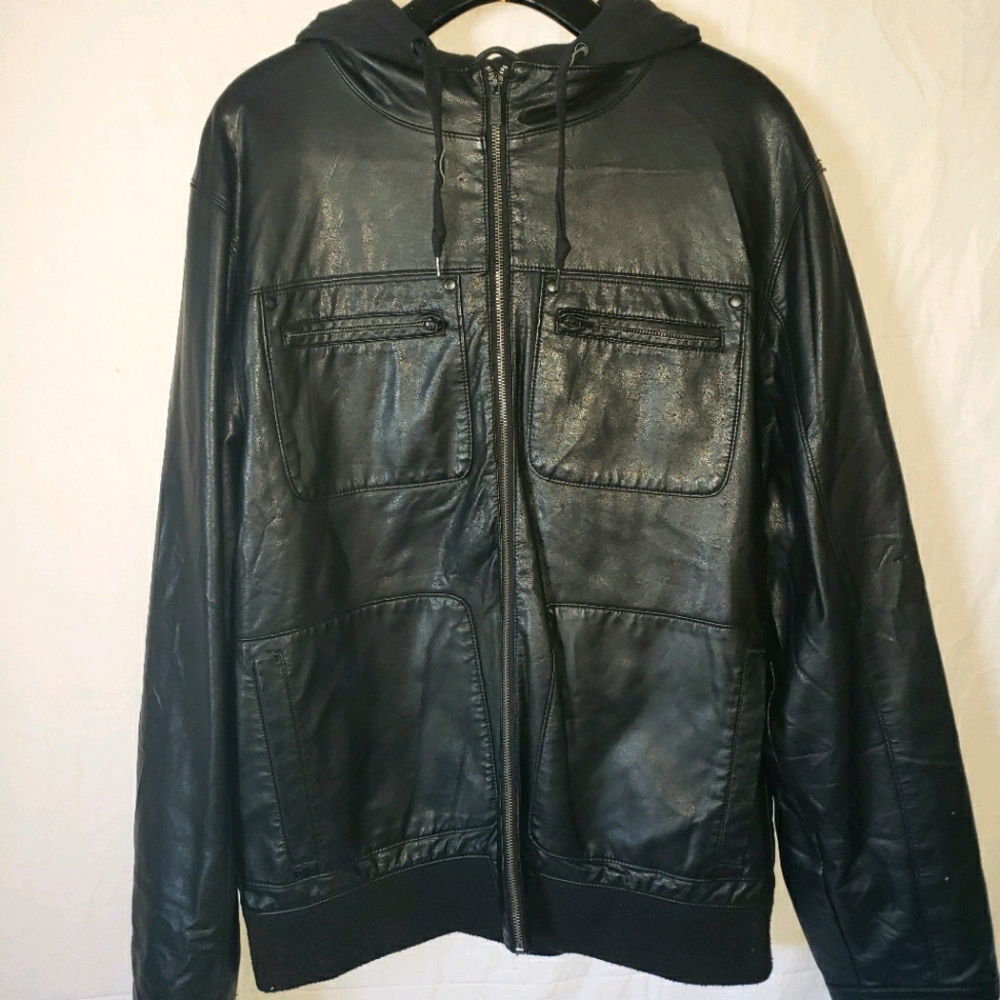 Mens leather jacket